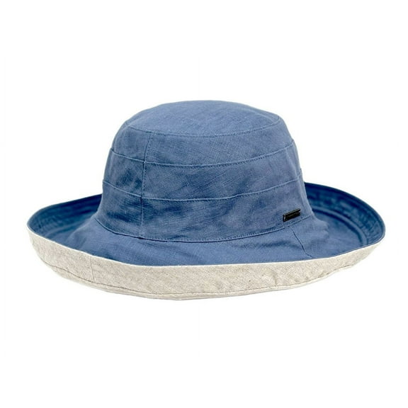 Reversible Cotton Clothe Sun Hat with Flexible Brim