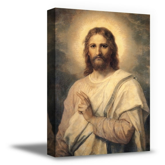 Awkward Styles Jesus Wall Art Jesus Wall Decor Jesus Canvas Wall Art Christian Wall Art Church Wall Art Jesus In The Light Canvas Christ Wall Decor Jesus Religious Decoration Religion Church Canvas