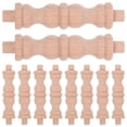 thumbnail image 1 of HEANUJJ 10Pcs Wine Cabinet Buffet Cabinet Multi-functional Khaki, 1 of 6