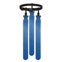 Uxcell Flag Football Set, Adjustable Flag Football Belt with 1 Belt and 3 Flags Easy Tear Away for Men Women Players Training Competition (Dark Blue)