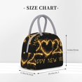 thumbnail image 2 of Easygdp Happy New Year 2025 D Bolsa de Almuerzo Insulada Grande, Forro de Aluminio, Diseño Espacioso, a Prueba de Fugas, Ideal para Trabajo, Picnics, Viajes y Actividades al Aire Libre, 2 of 6