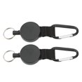 thumbnail image 1 of Outdoor Retractable Keychain, Portable Dirty Resistant Stainless Steel Strong Retractable Pull Keychain  For Camping Type A 0.7mm,Type B 1mm, 1 of 8