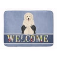 thumbnail image 1 of Carolines Treasures BB5677RUG Old English Sheepdog Welcome Machine Washable Memory Foam Mat, 1 of 4