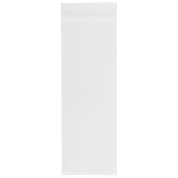 JAM Paper No. 12 Policy Cello Sleeves, 4 7/16 x 12 1/4, Clear, 100/Pack