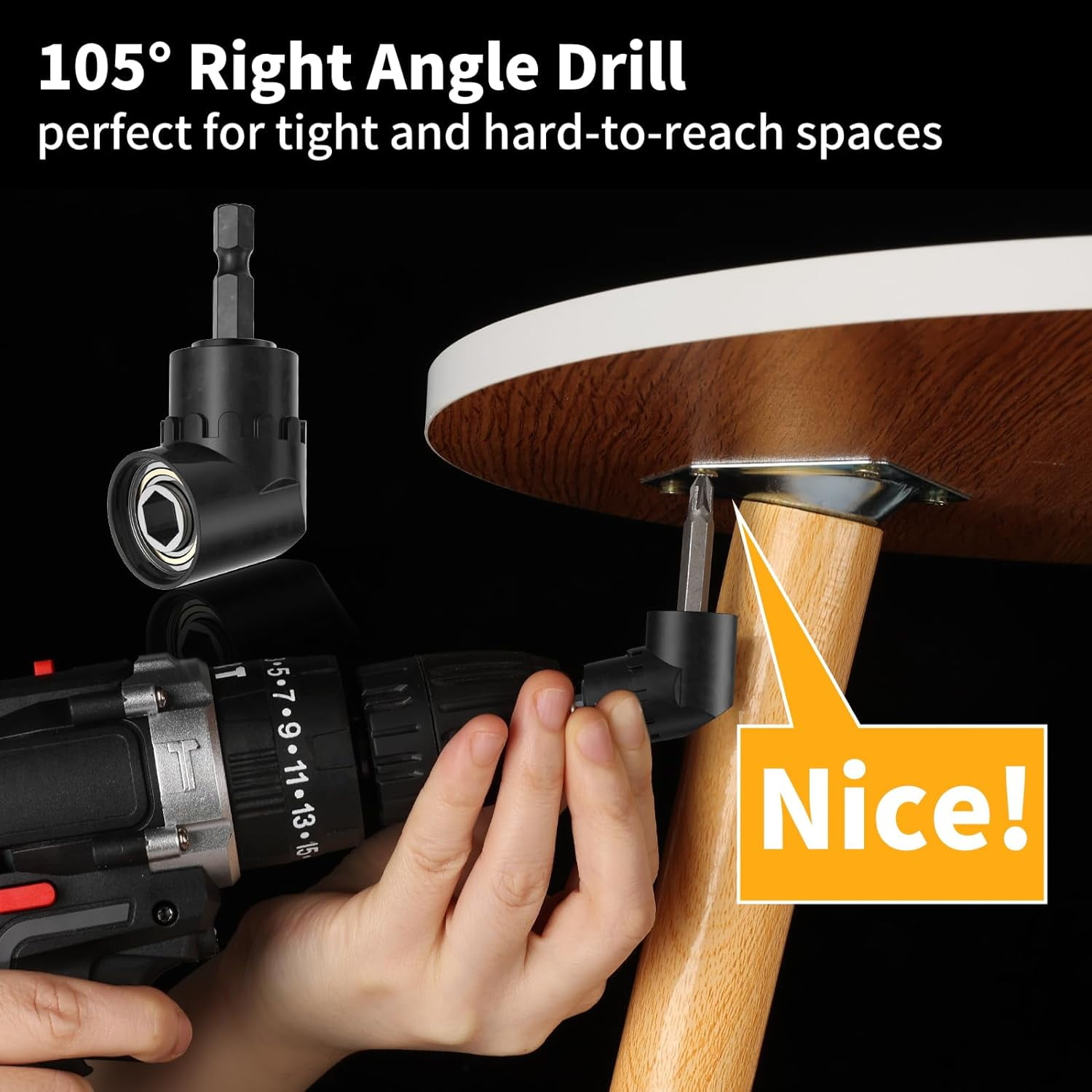 Angle drill bit holder hotsell