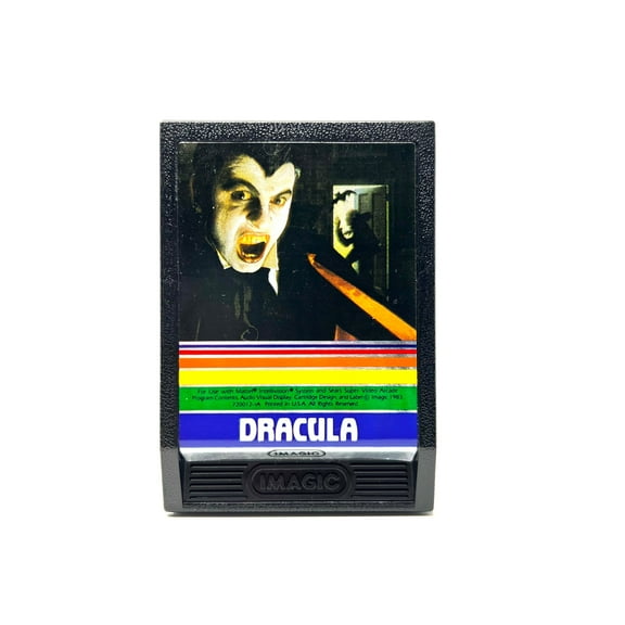 1983 Dracula Intellivision Video Game Cartridge Only