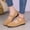 Khaki, variant on YOUYEDIAN Flat Shoes for Women Dress Non Slip Slip on Loafers Spring Summer Business Walking Shoes Casual Closed Toe Orthopedic Shoes (White)
