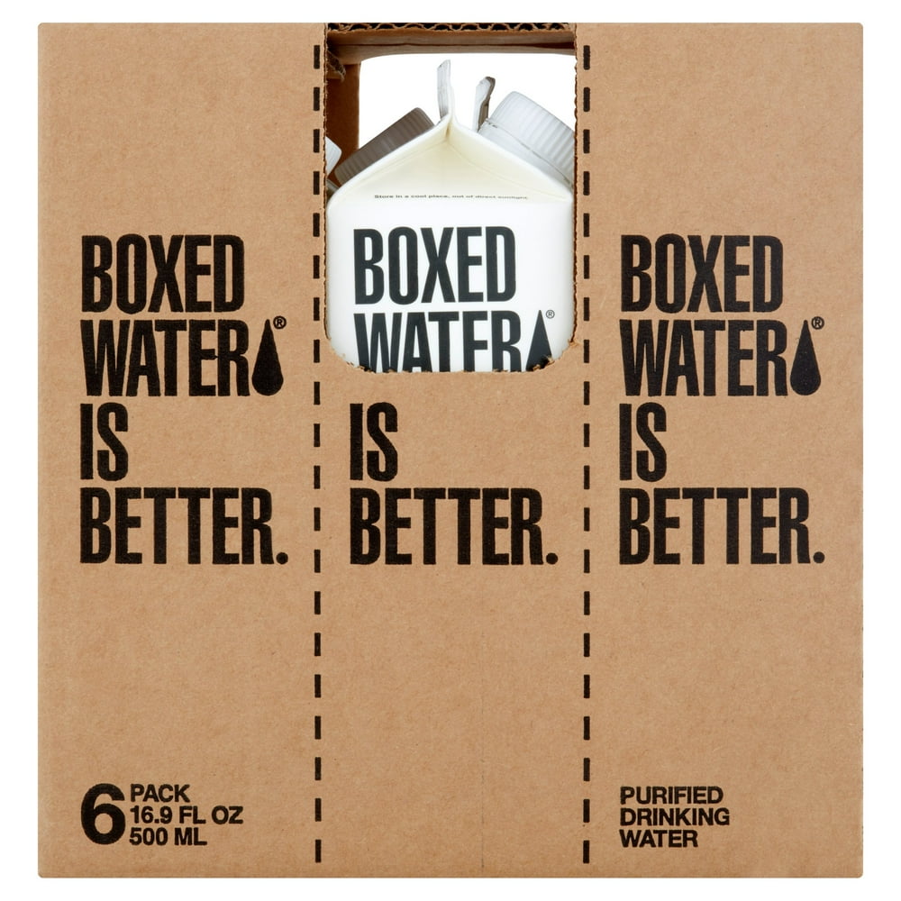 Boxed Water Water Boxed 6Pk,500 Ml (Pack Of 4)