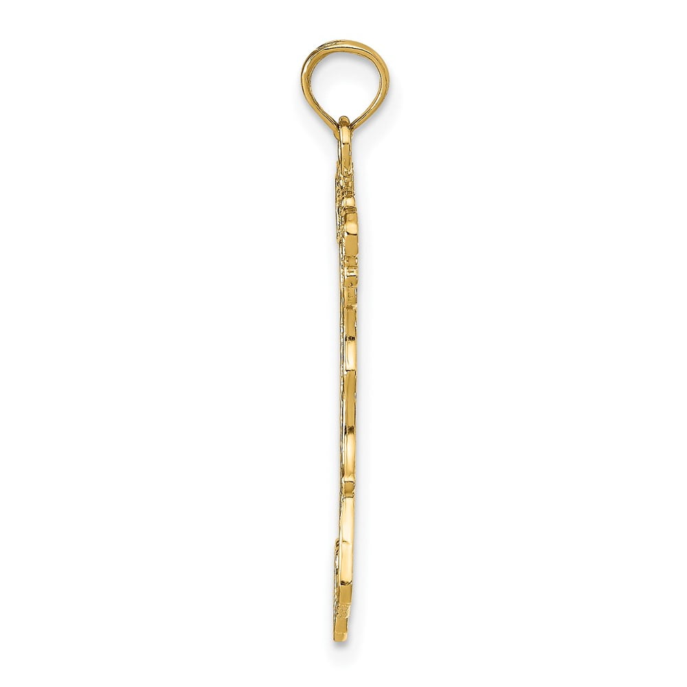 10k Italy Charm Yellow Gold