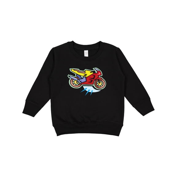 Inktastic Crotch Rocket Motorcycle Toddler Sweatshirt