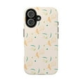 thumbnail image 1 of Soft Pastel Abstract Floral Tough iPhone Case – Playful Minimalist Design with,iPhone 15, 1 of 2