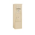 thumbnail image 6 of Salsbury Industries Freestanding Private 5 Door Front Load 4C Horizontal Mail Center, 6 of 6