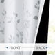 thumbnail image 3 of Cortinas opacas Beauoop Floral 100% opacas, 214 x 213 cm, color gris, 3 of 9
