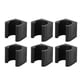 thumbnail image 4 of Soporte individual de plástico para billar, Mini varilla organizadora, accesorio portador, 6 uds., 4 of 10