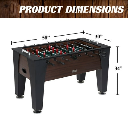 Barrington - 58 inch Foosball Table - Brown