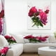 Aquarelle de Croquis de Pivoines Rouges - Toile Florale – image 1 sur 3