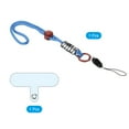 thumbnail image 3 of Unique Bargains Phone Lanyard with Lanyard Patch for All Smartphone Dark Blue 1 Pack, 3 of 5