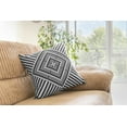 thumbnail image 6 of TreeWool (Pack of 2) Kaleidoscope Accent Decorative Square Cotton Throw Pillow Covers (24" x 24", Black), 6 of 6