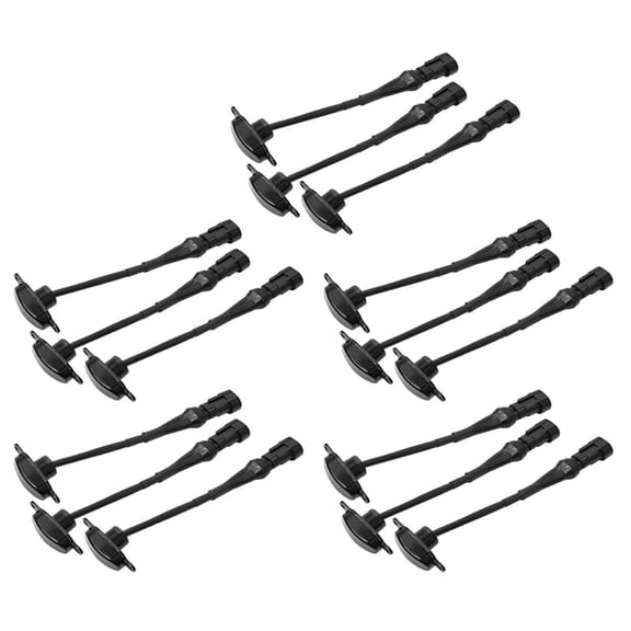 15 Pcs External Amber LED Lights Decoration, Led Front Grille Lights for 2004-2019