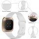 thumbnail image 2 of Correa de reloj de silicona transpirable y resistente al sudor compatible con Smartwatch, 2 of 4