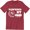 Red, variant on Powered By Funny Vegan Vegetarian Food Men's T-Shirt