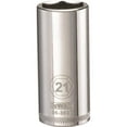 thumbnail image 1 of Stanley Tools 227866 21mm Deep Socket - 0.37 in. Drive, 1 of 1