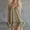 Army Green, variant on Homecoming Dress Breathable Regular Fit Interview Dress 2026 Summer Solid Color Sleeveless Ruffle Beach Dresses for Women Basic for Work and Weekend XS-XXXL