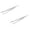 Silver*2pc, variant on Stainless Steel Kitchen Tweezers Tongs 12 Inch Cooking Tongs Precision Serrated Tips Chef Food Plating BBQ Grill Serving Utensil Long Handle 1 Pc,cooking tongs tweezers