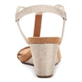 thumbnail image 3 of Style & Co. Womens Mulan Denim Wedge Sandals, 3 of 4
