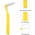 thumbnail image 3 of HOLIV 5pcs L Shaped Interdental Brushes for Effective Tooth Care，Portable L Shaped Interdental Brushes(Yellow), 3 of 7