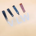 thumbnail image 4 of 26 llaveros colgantes de cuero con todas las letras con llaveros personalizados y exquisitos, 4 of 6