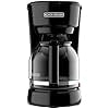 thumbnail image 6 of BLACK+DECKER 12-Cup Coffee Maker with Easy On/Off Switch, Easy Pour, Non-Drip Carafe with Removable Filter Basket, Vortex Technology, Black, 6 of 7
