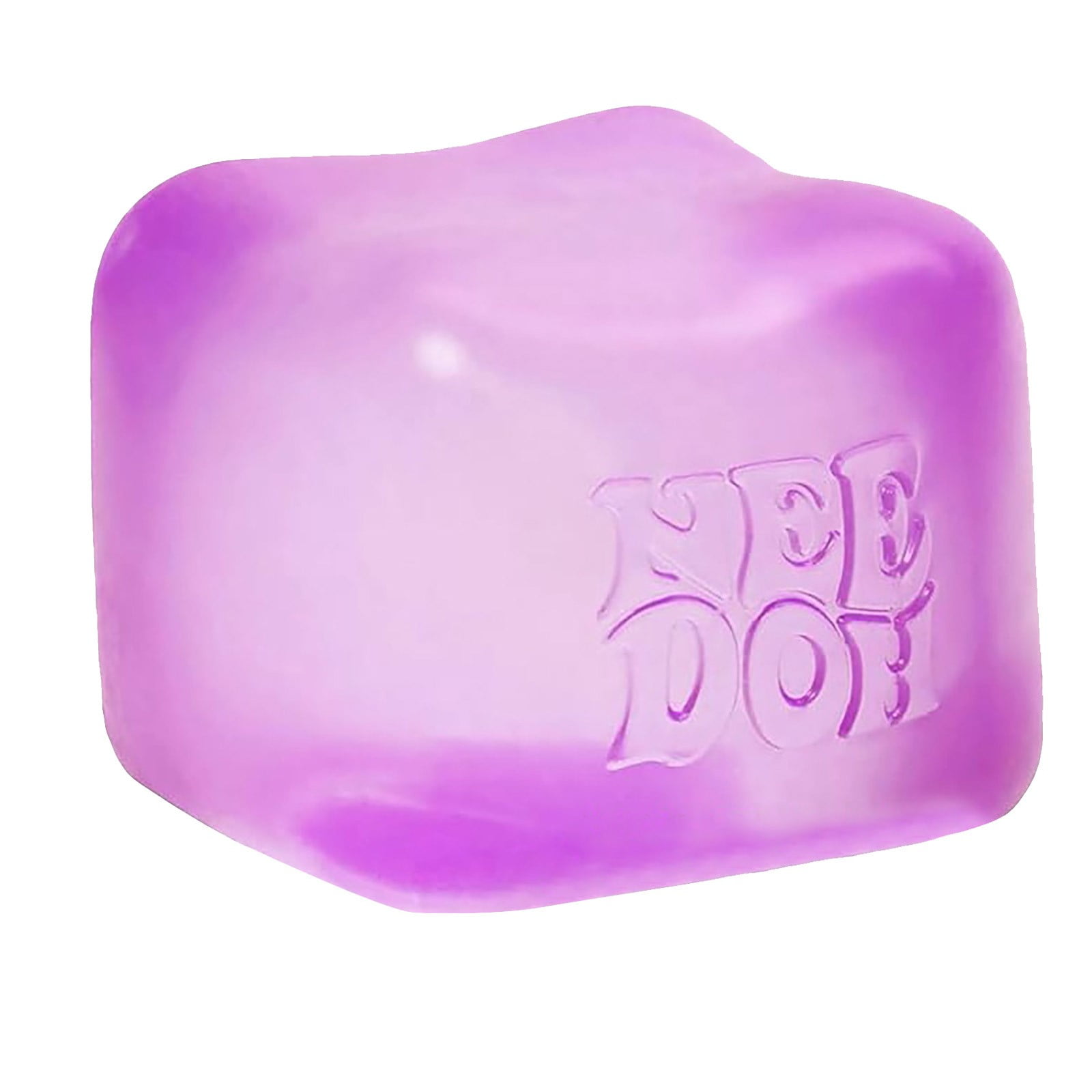 DJN Nice Cube Stress Relieving Squish Toy Colors 2.25 Inch Square
