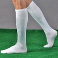 thumbnail image 2 of Inevnen Men's Long Moisture Wicking Cotton and Spandex Socks, Multicolor, 2 of 4