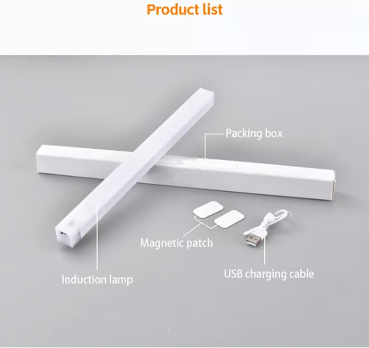 Punch-Free Smart Sensor Magnetic Rechargeable LED Lights,4/7.9/11.8 In USB Wireless Closet Under Cabinet Motion Sensor Lighting, White/Warm Light,120° Wide Angle,6-13ft Range for Kitchen,Cupboard