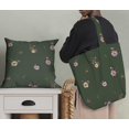 thumbnail image 5 of Soimoi Green Poly Georgette Fabric Floral Panel Print Sewing Fabric BTY 52 Inch Wide, 5 of 5