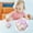 A004- Light Purple, variant on Jumbo Cat Paw Squishy Toy with Ultra-Soft Slow Rising Silicone Feel and Bow Design, Light Green, for Kids and Toddlers, Sensory Relaxation Squeeze Toy