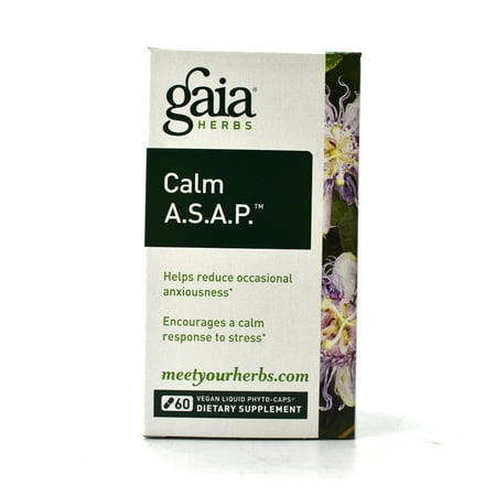 Gaia Herbs Calm A.S.A.P. - 60 Vegan Liquid