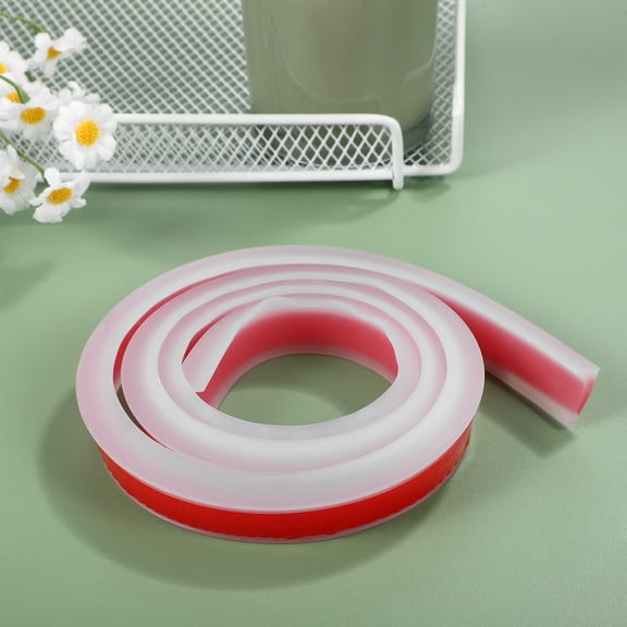 Supvox Transparent Tpe Kitchen Sink Protector Water Barrier for Home Use