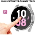 thumbnail image 3 of ZUKKASHAN 3 Pack Case for Samsung Galaxy Watch 5 40mm, Ultra-Thin Shockproof Soft TPU Full Protection Cover with Built-in Screen Protector for Samsung Galaxy Watch 4 40mm, 3 of 4