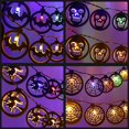 thumbnail image 1 of 9.85FT Halloween Fairy String Light 20LED Battery Powered Wooden String Lamp Party Garden Décor, 1 of 8