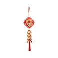 thumbnail image 2 of Abbraccia Chinese New Year Hanging Decoration Charm Tassel Pendant Red Spring Festival Decor Traditional for Door Party Supplies Office C, 2 of 10