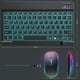 thumbnail image 4 of 10 Inch Keyboard Mouse Bluetooth-compatible for Pad Laptop Tablet (Black) Sywqhk Para estrenar, 4 of 4