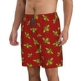 thumbnail image 2 of Goofa Hohey Bee Golden Printed Mens Swim Trunks Summer Quick Dry Short Beach Swimwear Bathing Suits-3X-Large, 2 of 9
