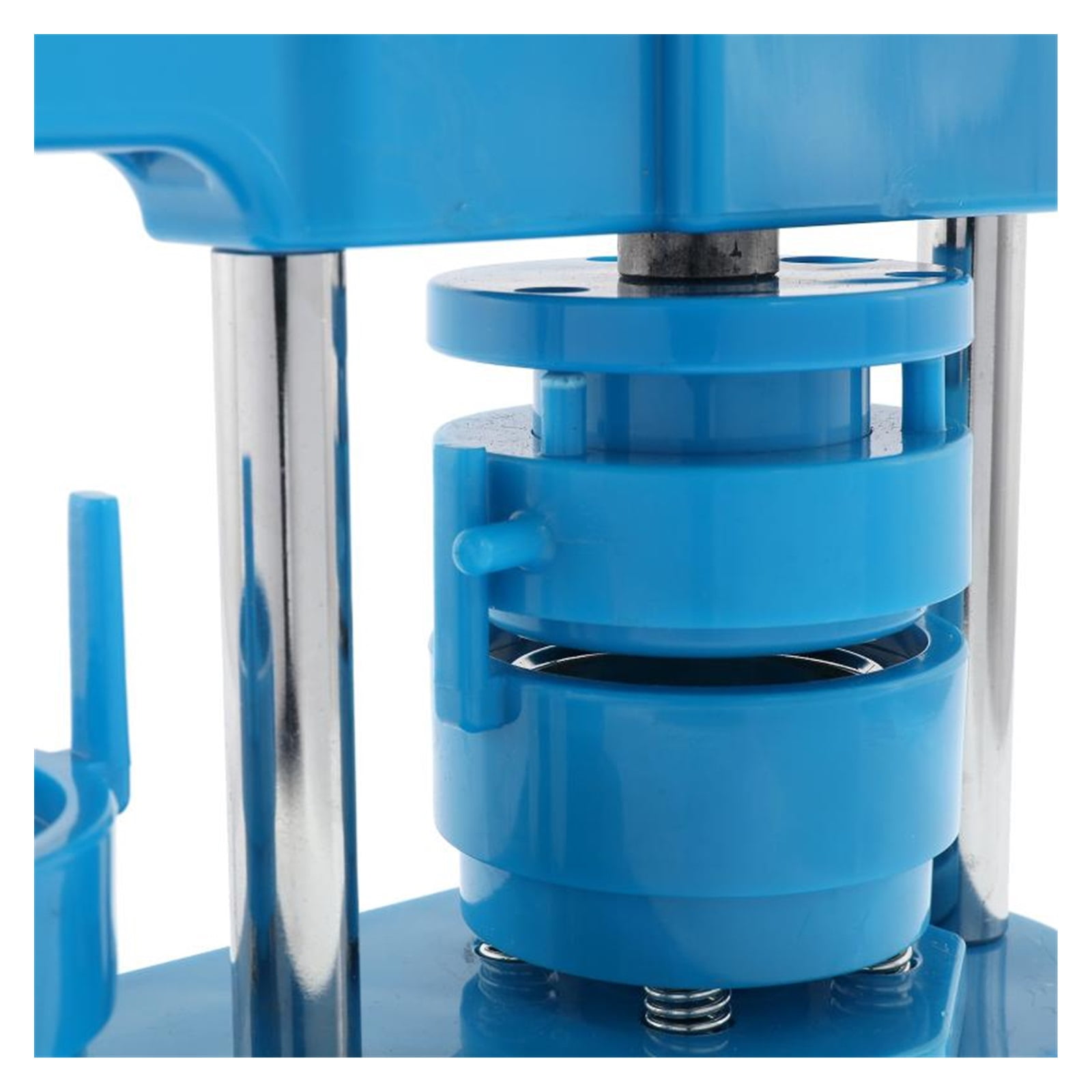 Punch Press Maker Machine Badge Button Pin Sublimation Sliver Blank Base Pins With Making Mould Adjustable Circle Cutter Tools DIY With Parts