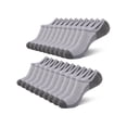 thumbnail image 7 of Cooplus Mens No Show Socks 10 Pairs Cushioned Non Slip Invisible Sock for Men, 7 of 7