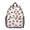 Football Arrow White, variant on Football Icon Blue Pattern Backpack for School, Cute School Bag with Adjustable Shoulder Straps and Padded Back, 13.8"x11.4"x6"