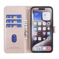 thumbnail image 5 of Wallet Case for Samsung Galaxy S25+ Plus, Detachable Shoulder Strap Hand Wrist Cards Slots Flip Stand Shockproof Premium PU Leather Cover for Samsung Galaxy S25+, Rosegold, 5 of 7