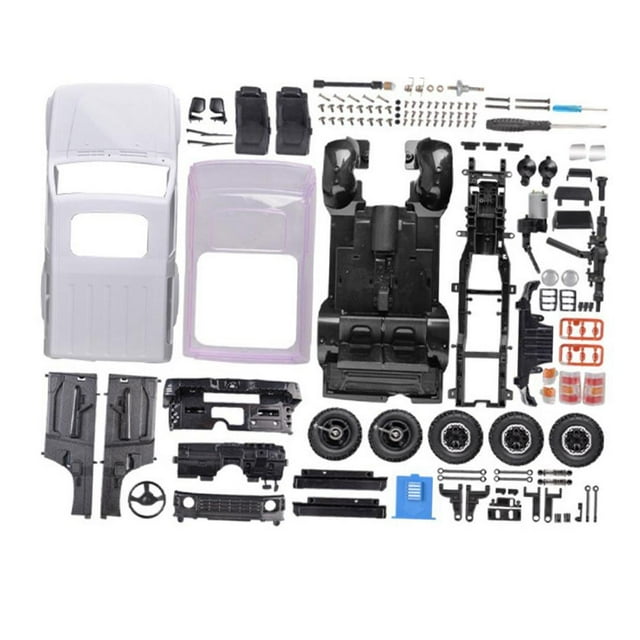 1:14 Coche de Control Remoto Kits de Bricolaje Accesorios 4WD Coche de Escalada de Alta Velocidad Hobby RC