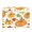 WSWES44, variant on Autumn harvest vegetable pattern Storage Cubes with Lid Fabric Storage Bins Boxes Handles Cotton Linen Closet Organizer Container Decorative Foldable Washable Shelf Cloth Basket